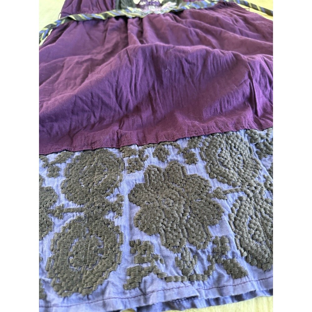 Vintage Free People Dress Y2K Boho Crochet Lace Empire Waist Festival S - Picture 9 of 16